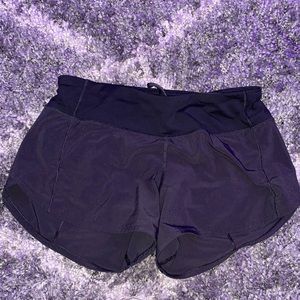Black lululemon speed up short long